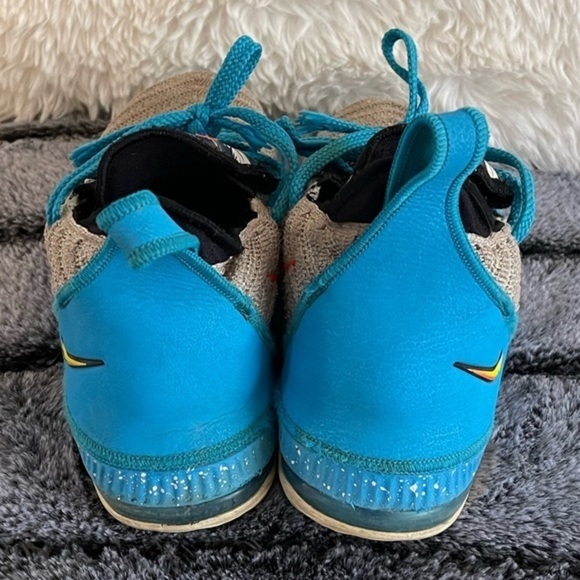 LeBron James Nike Tennis shoes Sneakers Youth Lebron Tropical Beach 5Y - Picture 3 of 7